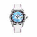DIVIDO MIAMI EDITION Light Blue Dial / White Leather Strap