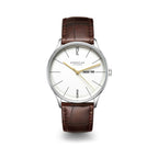 BERLIN silver silver / Heritage 20 dark brown