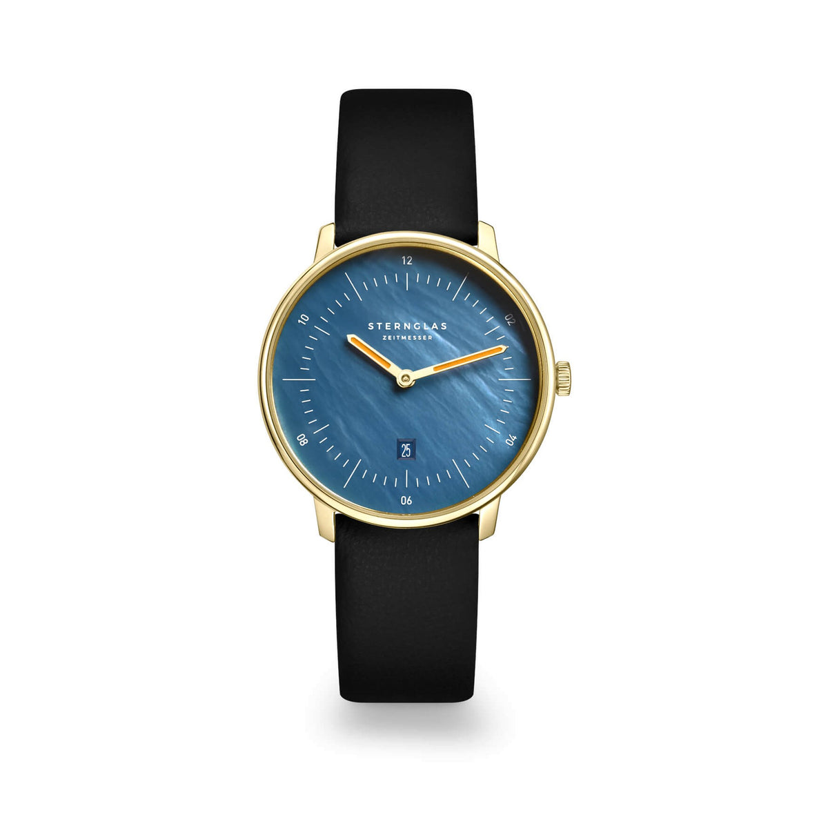 NAOS XS Edition mother of pearl dark blue gold / Classic 16 black