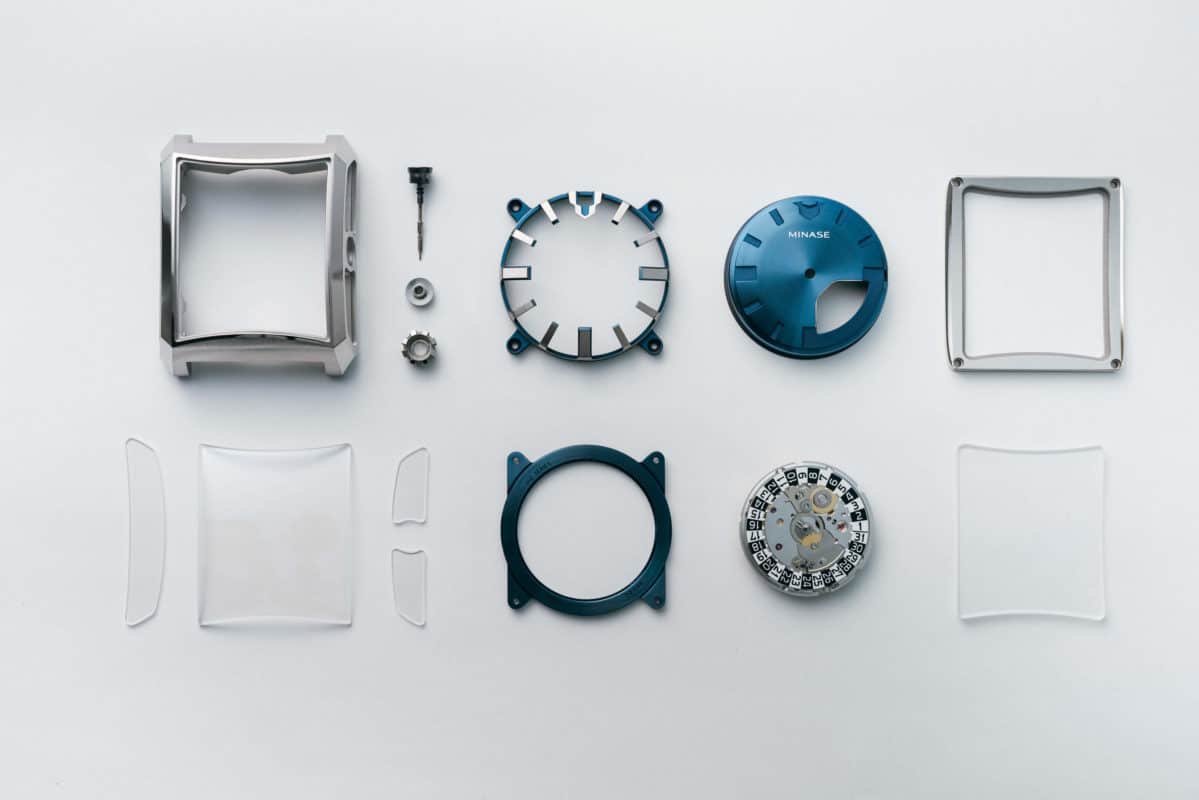 Minase Case in Case exploded view