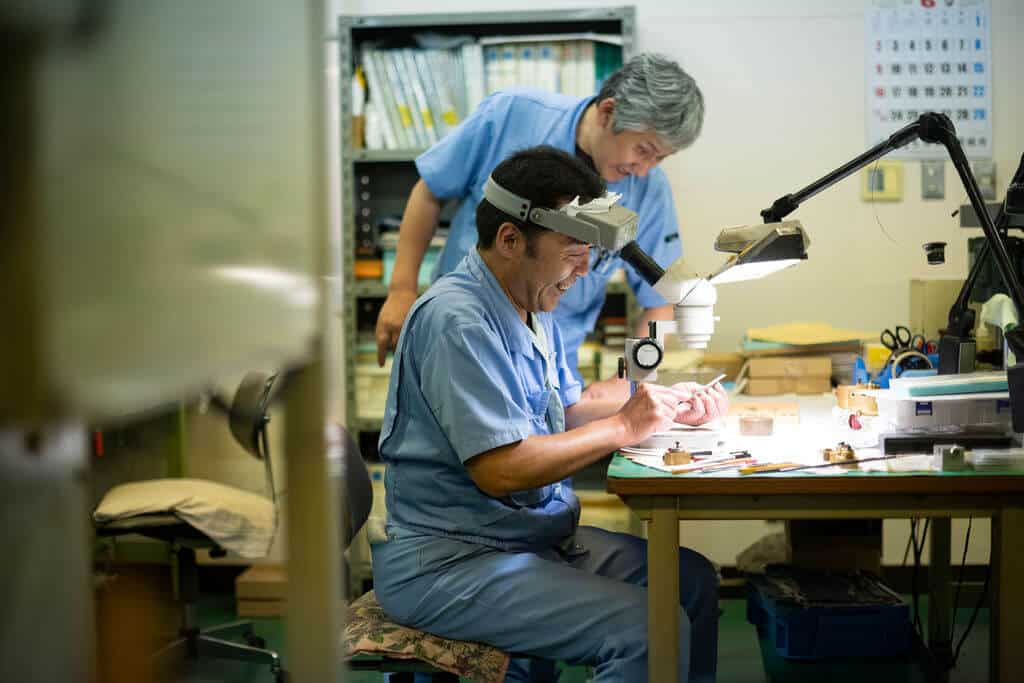 Minase craftsmen at work